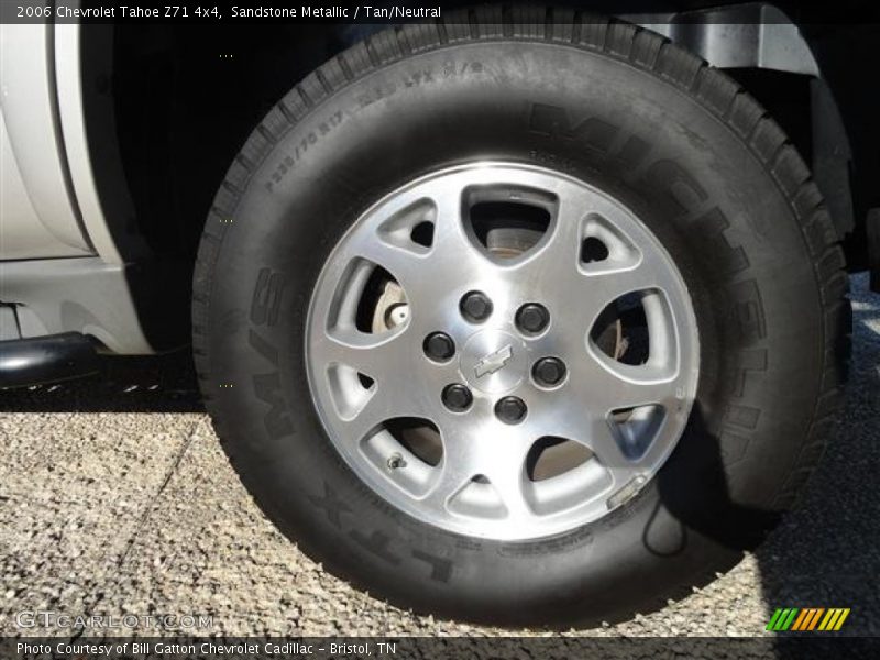 Sandstone Metallic / Tan/Neutral 2006 Chevrolet Tahoe Z71 4x4