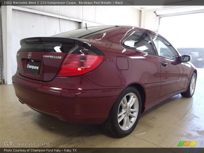  2002 C 230 Kompressor Coupe Bordeaux Red Metallic