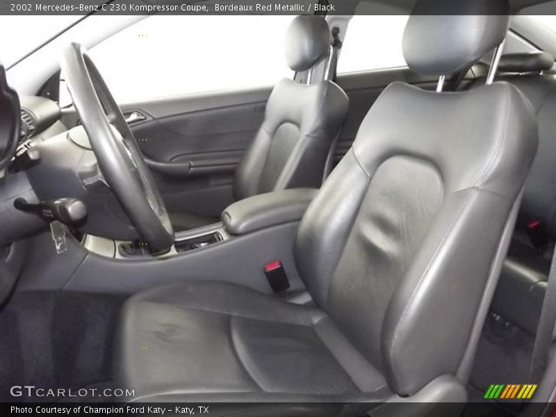  2002 C 230 Kompressor Coupe Black Interior