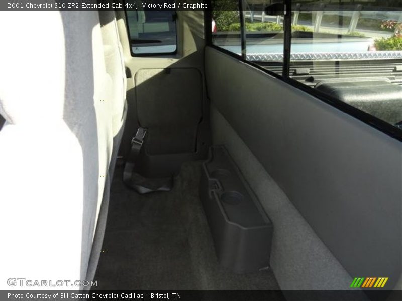 Victory Red / Graphite 2001 Chevrolet S10 ZR2 Extended Cab 4x4