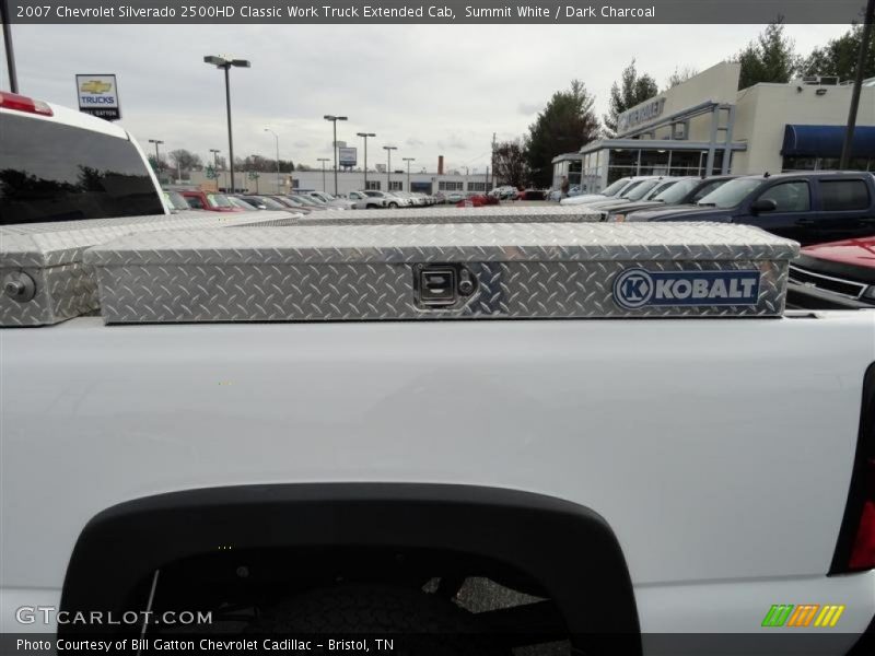 Summit White / Dark Charcoal 2007 Chevrolet Silverado 2500HD Classic Work Truck Extended Cab