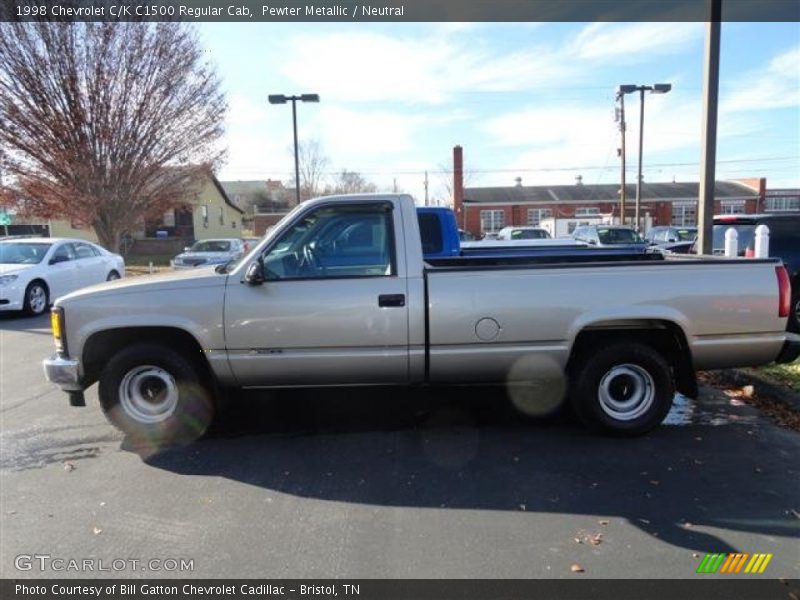 Pewter Metallic / Neutral 1998 Chevrolet C/K C1500 Regular Cab