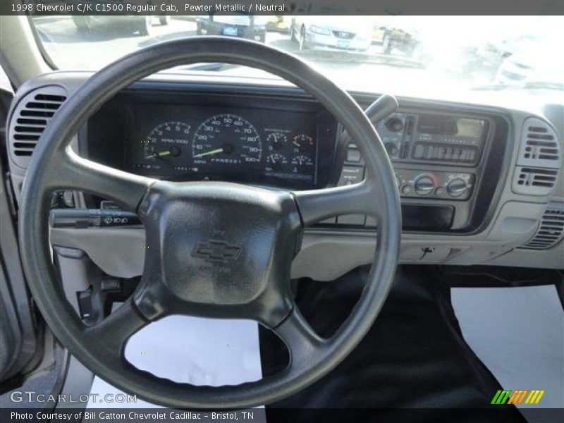 Pewter Metallic / Neutral 1998 Chevrolet C/K C1500 Regular Cab