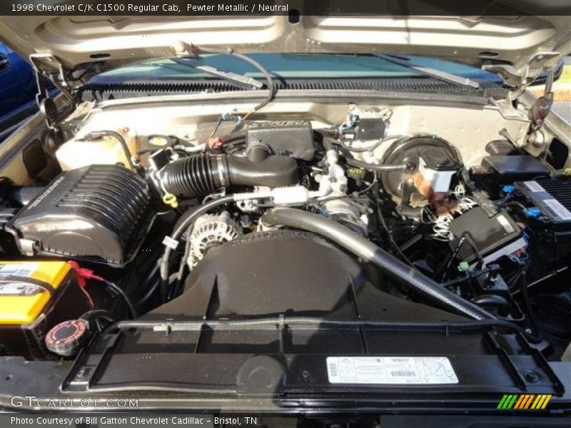 Pewter Metallic / Neutral 1998 Chevrolet C/K C1500 Regular Cab