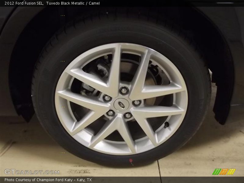 Tuxedo Black Metallic / Camel 2012 Ford Fusion SEL