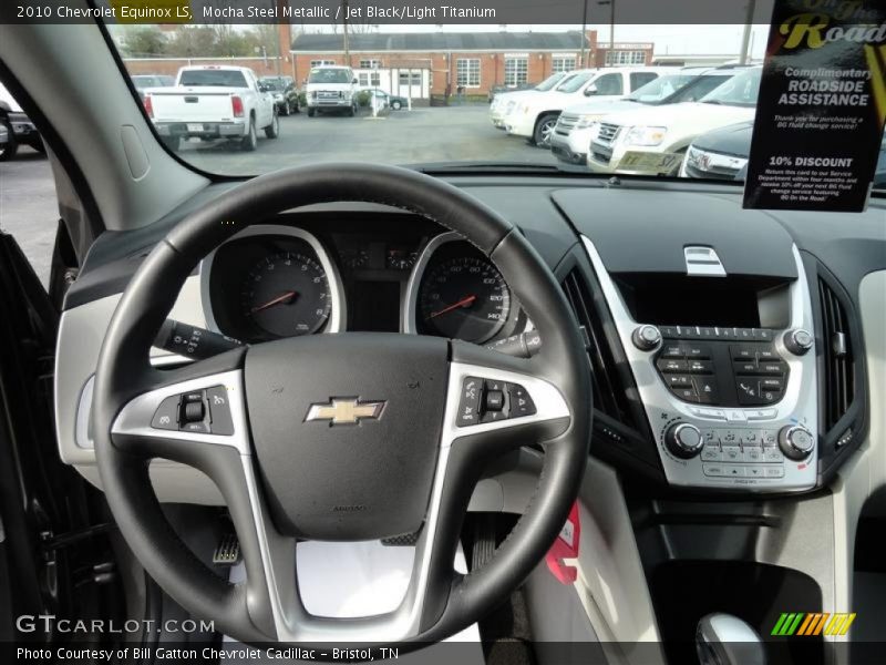 Mocha Steel Metallic / Jet Black/Light Titanium 2010 Chevrolet Equinox LS