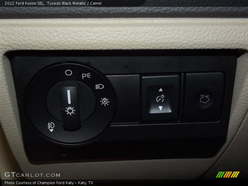 Tuxedo Black Metallic / Camel 2012 Ford Fusion SEL