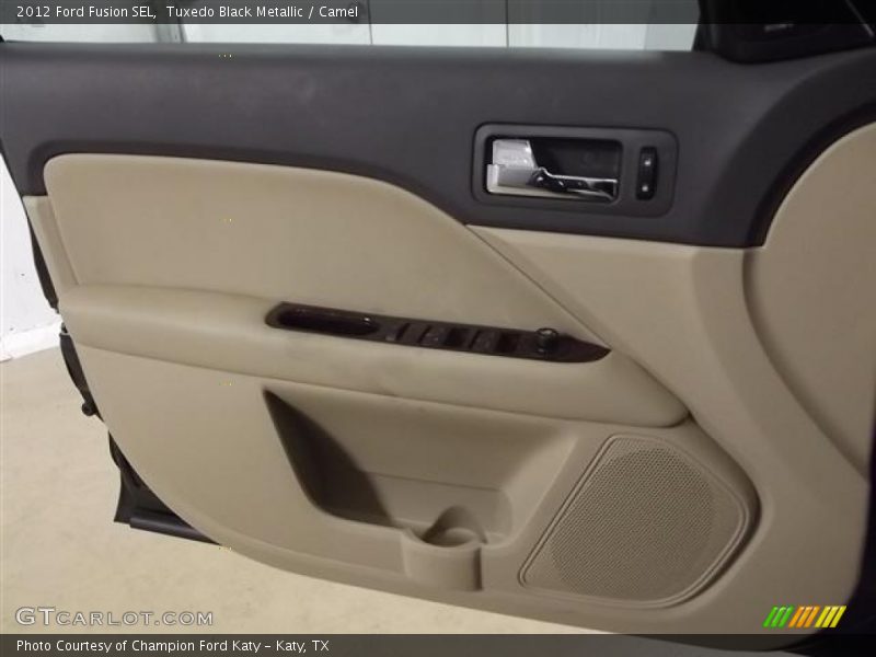 Tuxedo Black Metallic / Camel 2012 Ford Fusion SEL