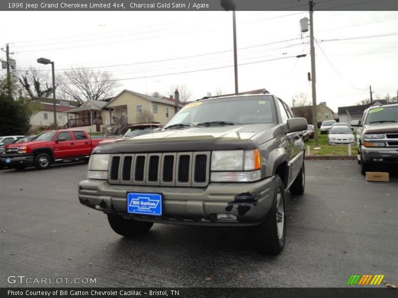 Charcoal Gold Satin / Agate 1996 Jeep Grand Cherokee Limited 4x4