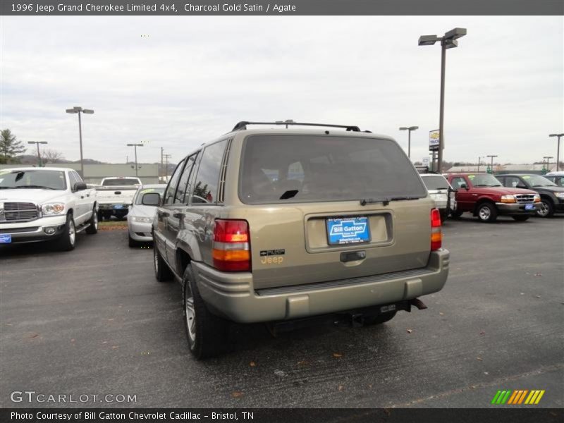 Charcoal Gold Satin / Agate 1996 Jeep Grand Cherokee Limited 4x4