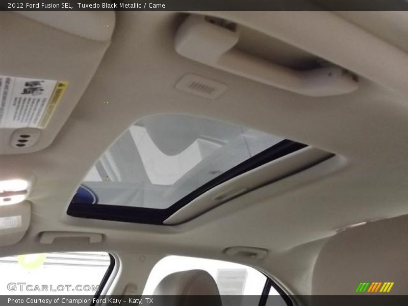 Tuxedo Black Metallic / Camel 2012 Ford Fusion SEL