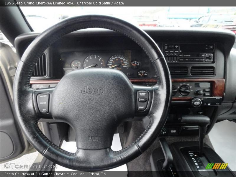 Charcoal Gold Satin / Agate 1996 Jeep Grand Cherokee Limited 4x4