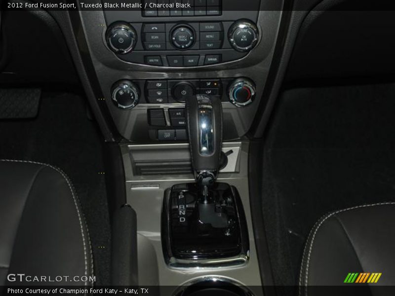 Tuxedo Black Metallic / Charcoal Black 2012 Ford Fusion Sport