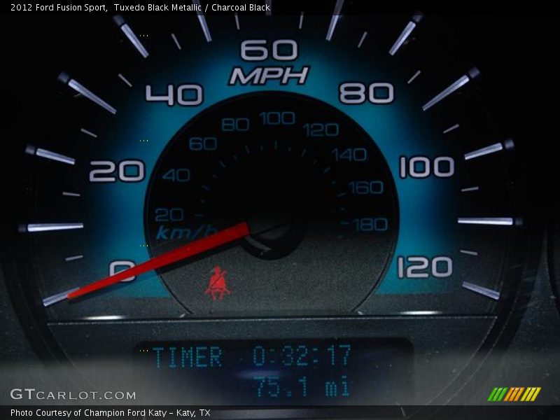 Tuxedo Black Metallic / Charcoal Black 2012 Ford Fusion Sport