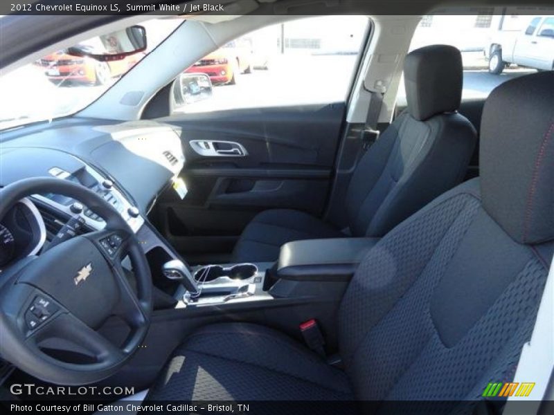 Summit White / Jet Black 2012 Chevrolet Equinox LS