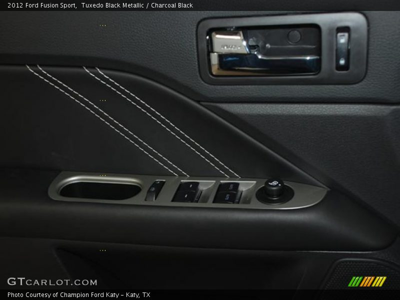 Tuxedo Black Metallic / Charcoal Black 2012 Ford Fusion Sport