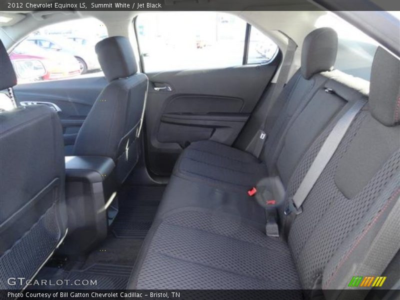 Summit White / Jet Black 2012 Chevrolet Equinox LS