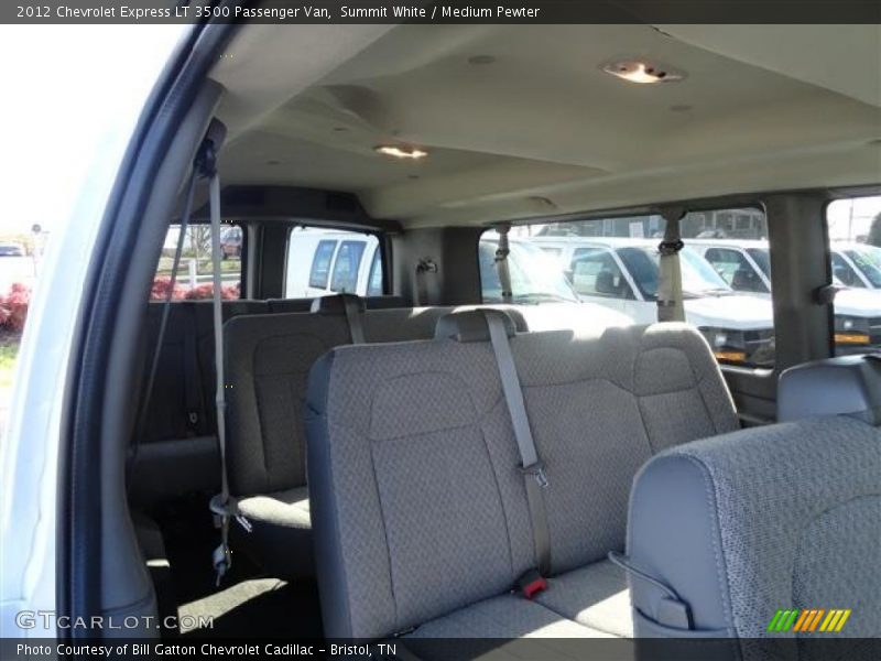 Summit White / Medium Pewter 2012 Chevrolet Express LT 3500 Passenger Van