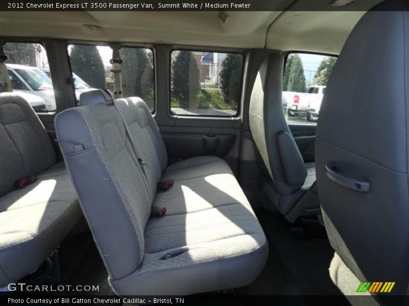 Summit White / Medium Pewter 2012 Chevrolet Express LT 3500 Passenger Van