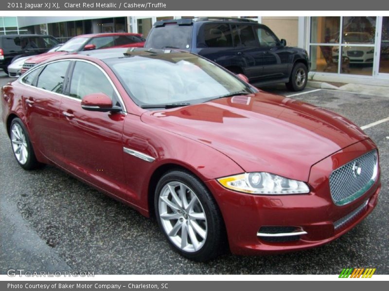 Claret Red Metallic / Cashew/Truffle 2011 Jaguar XJ XJ