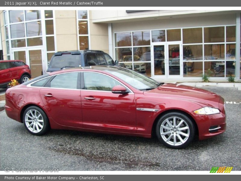 Claret Red Metallic / Cashew/Truffle 2011 Jaguar XJ XJ