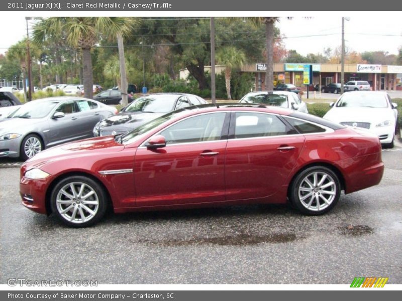 Claret Red Metallic / Cashew/Truffle 2011 Jaguar XJ XJ