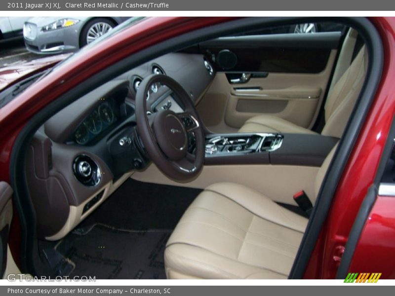 Claret Red Metallic / Cashew/Truffle 2011 Jaguar XJ XJ