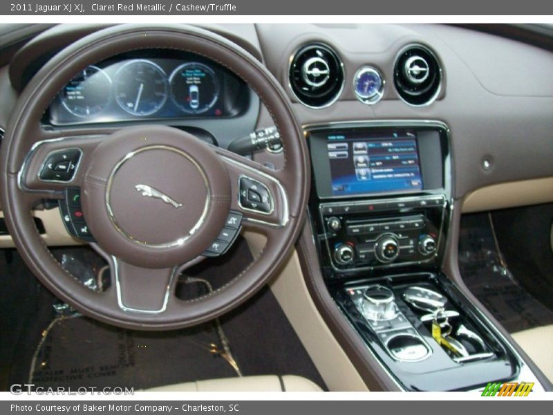 Claret Red Metallic / Cashew/Truffle 2011 Jaguar XJ XJ