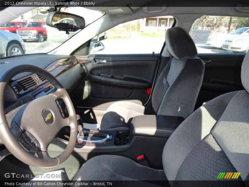 Summit White / Ebony 2012 Chevrolet Impala LT