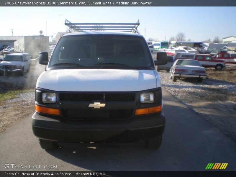 Summit White / Medium Dark Pewter 2006 Chevrolet Express 3500 Commercial Van
