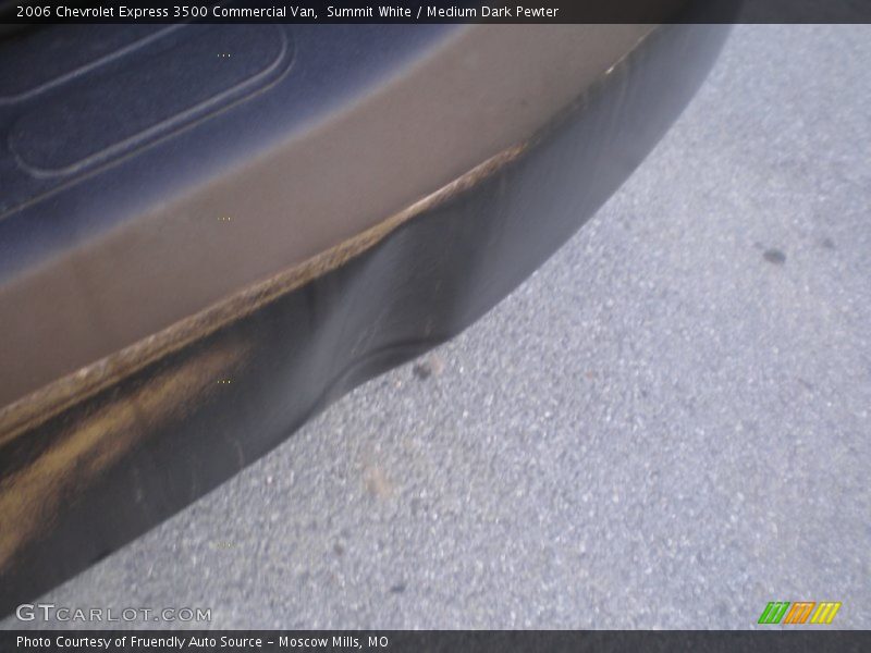 Summit White / Medium Dark Pewter 2006 Chevrolet Express 3500 Commercial Van