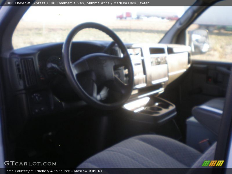 Summit White / Medium Dark Pewter 2006 Chevrolet Express 3500 Commercial Van