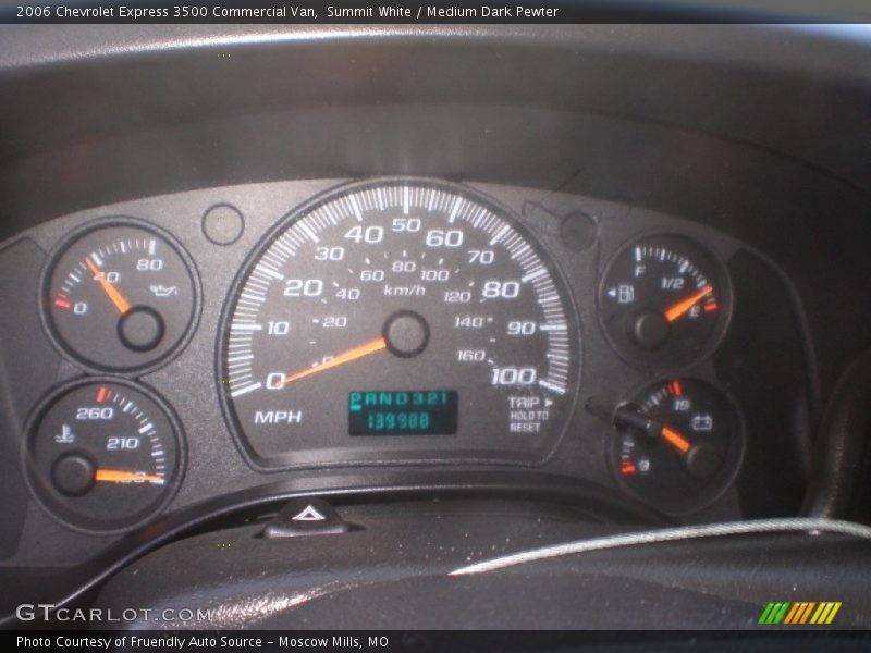 Summit White / Medium Dark Pewter 2006 Chevrolet Express 3500 Commercial Van