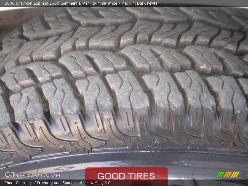 Summit White / Medium Dark Pewter 2006 Chevrolet Express 3500 Commercial Van