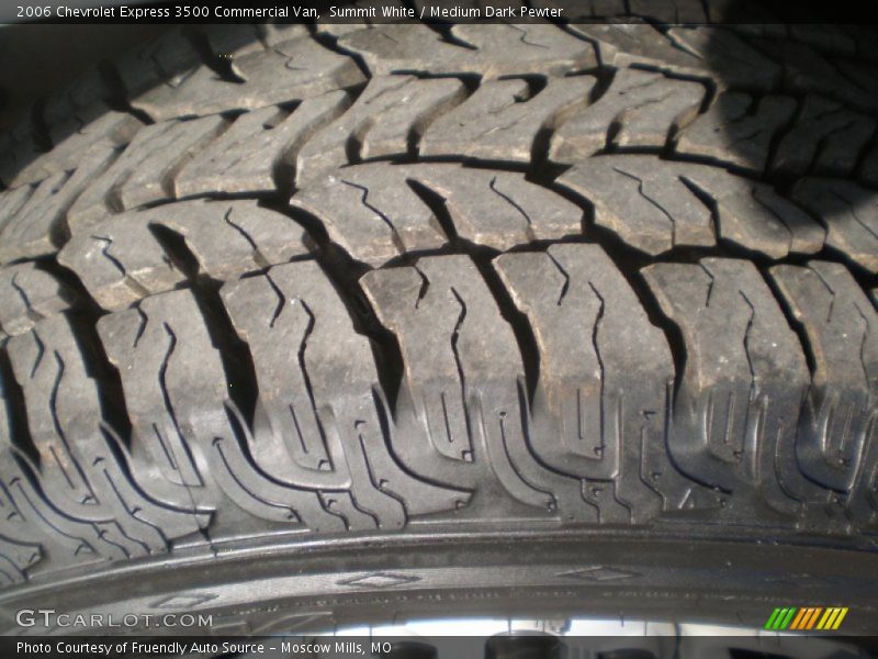 Summit White / Medium Dark Pewter 2006 Chevrolet Express 3500 Commercial Van