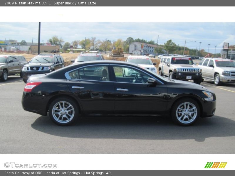 Super Black / Caffe Latte 2009 Nissan Maxima 3.5 S