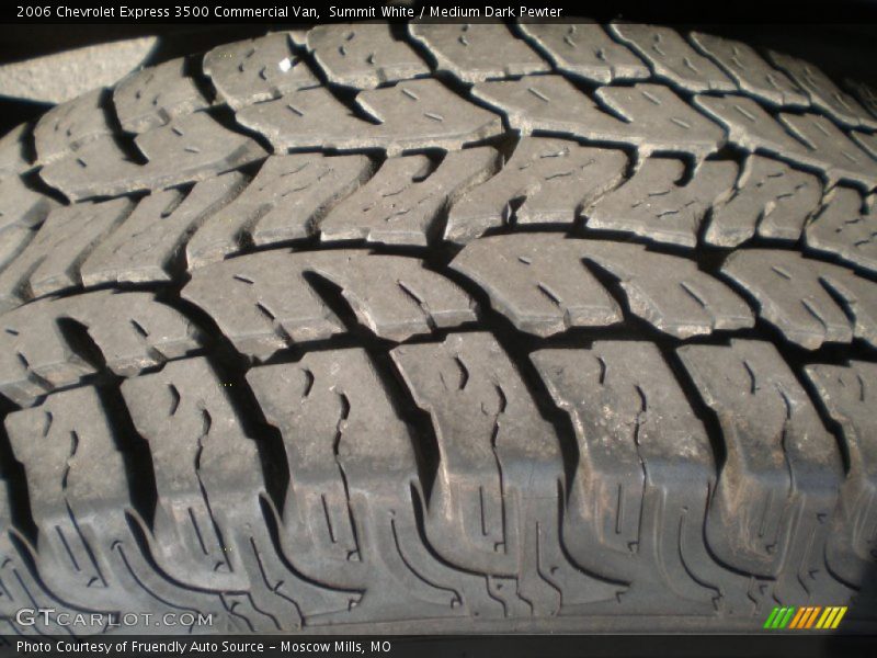 Summit White / Medium Dark Pewter 2006 Chevrolet Express 3500 Commercial Van