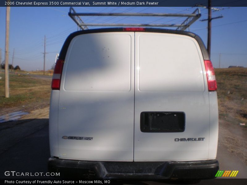 Summit White / Medium Dark Pewter 2006 Chevrolet Express 3500 Commercial Van