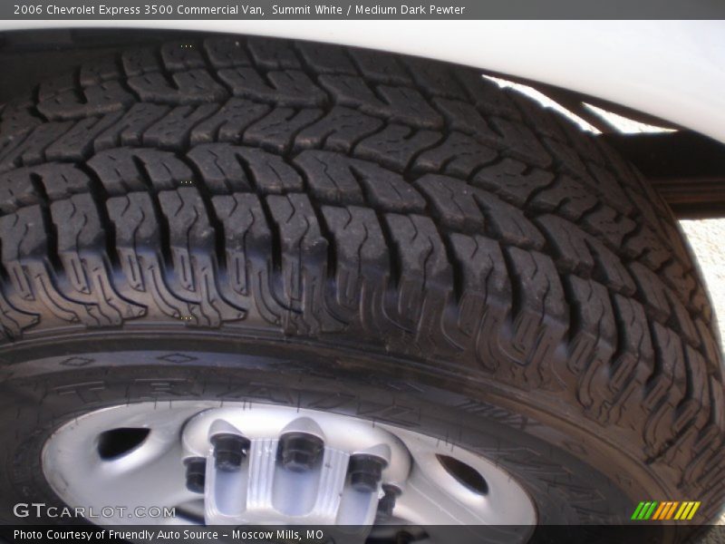 Summit White / Medium Dark Pewter 2006 Chevrolet Express 3500 Commercial Van