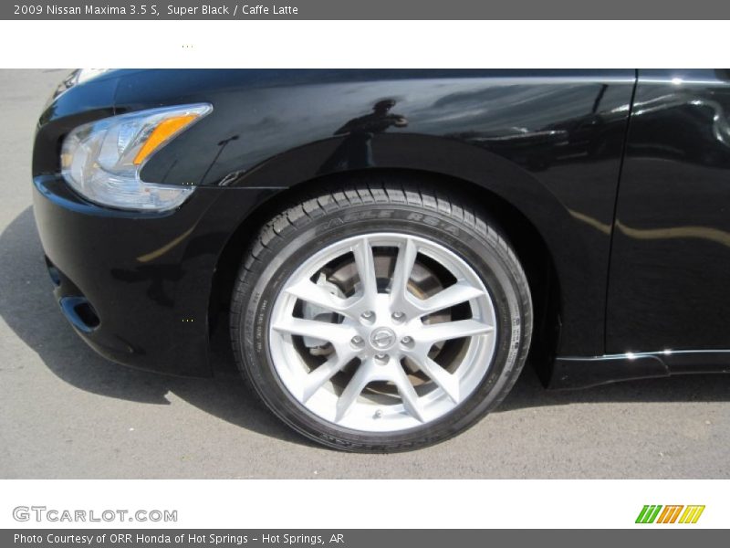 Super Black / Caffe Latte 2009 Nissan Maxima 3.5 S
