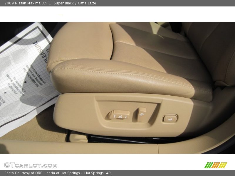 Super Black / Caffe Latte 2009 Nissan Maxima 3.5 S
