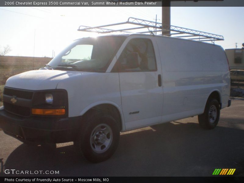 Summit White / Medium Dark Pewter 2006 Chevrolet Express 3500 Commercial Van