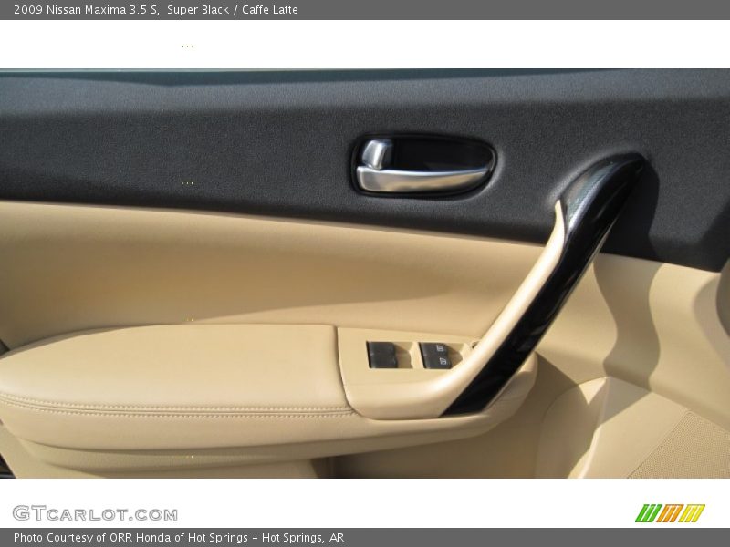 Super Black / Caffe Latte 2009 Nissan Maxima 3.5 S