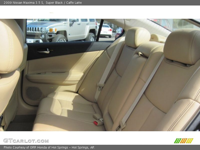 Super Black / Caffe Latte 2009 Nissan Maxima 3.5 S