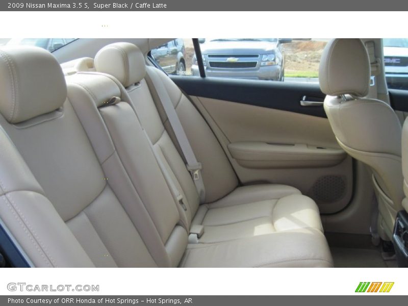 Super Black / Caffe Latte 2009 Nissan Maxima 3.5 S