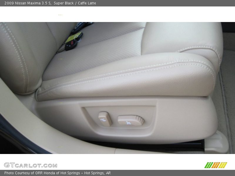 Super Black / Caffe Latte 2009 Nissan Maxima 3.5 S