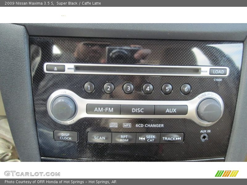 Super Black / Caffe Latte 2009 Nissan Maxima 3.5 S