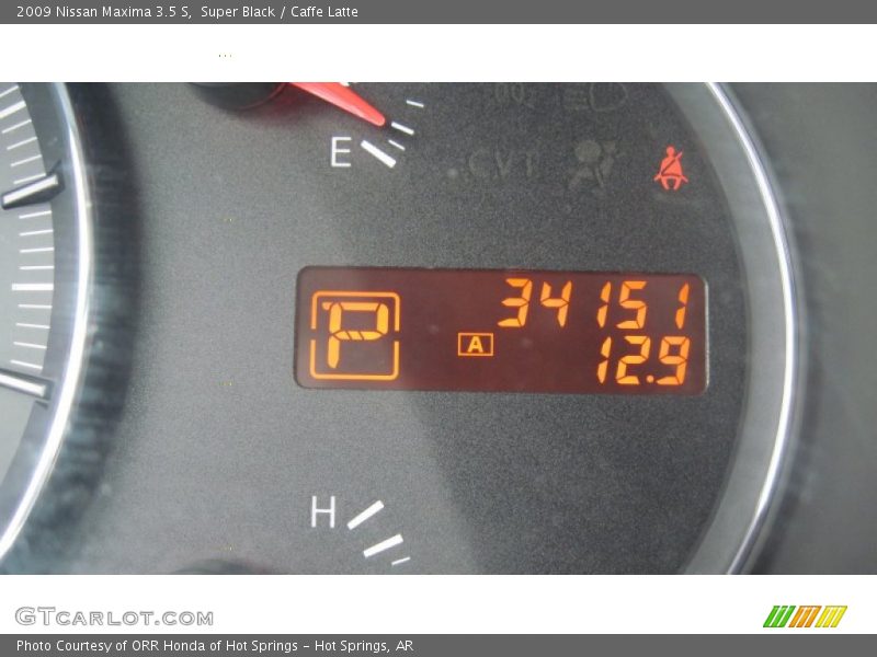 Super Black / Caffe Latte 2009 Nissan Maxima 3.5 S