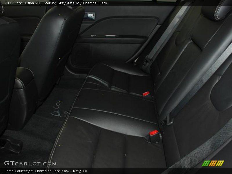 Sterling Grey Metallic / Charcoal Black 2012 Ford Fusion SEL