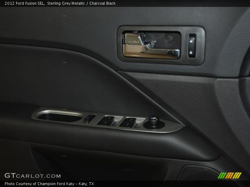 Sterling Grey Metallic / Charcoal Black 2012 Ford Fusion SEL
